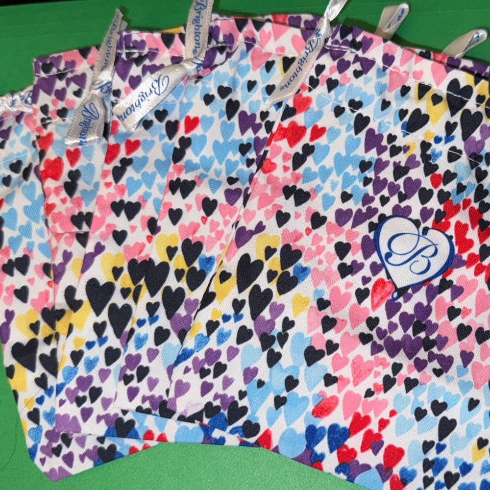 Brighton Multicolor Heart Pattern Bag - image 4